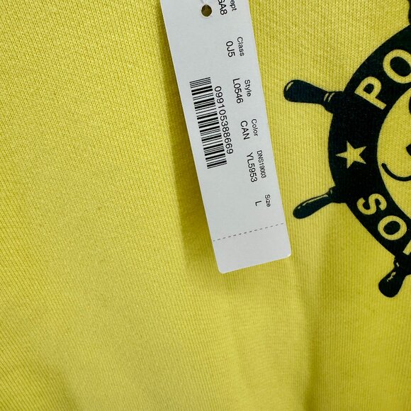 NWT - J. Crew Portami a Sorrento Yellow Crewneck Sweatshirt | Large | Amalficore - Picture 4 of 8